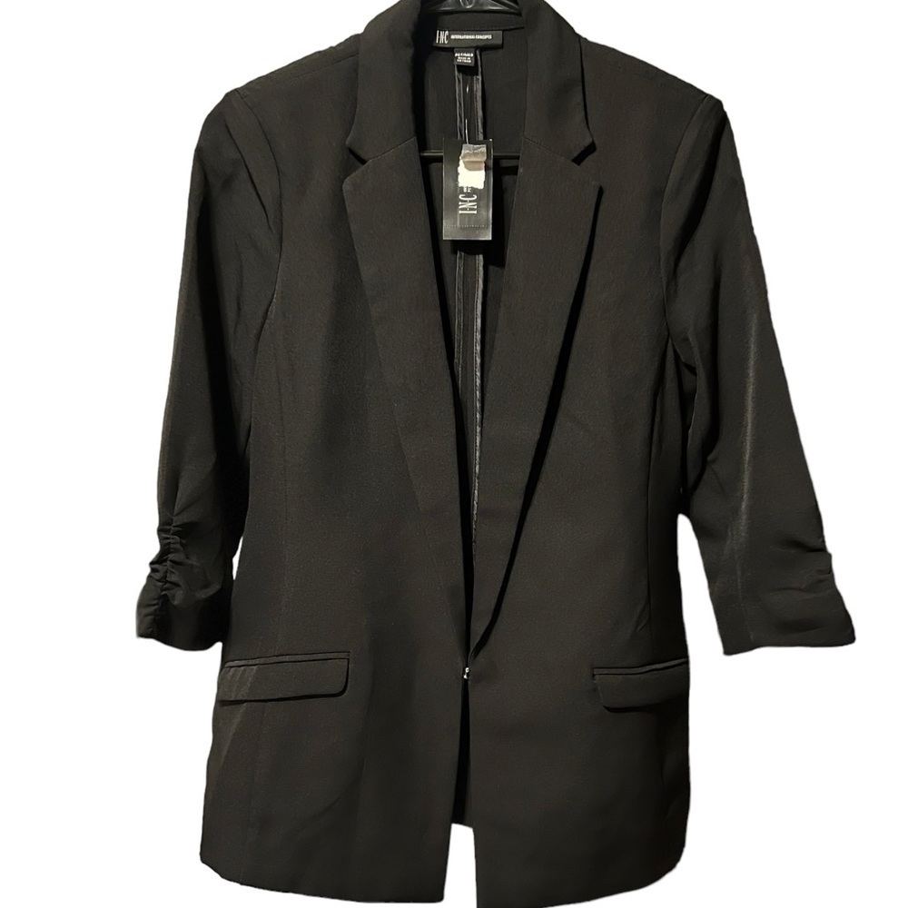Inc international concepts black blazer pet med nwt - Picture 4 of 7